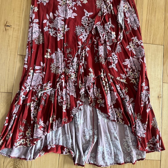 Torrid Hi-Low Ruffle Midi Skirt - Picture 4 of 5